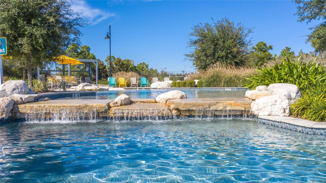Sawmill Lake Club Lakeside Pool in Sienna Sawmill Lake Club Lakeside Pool in Sienna