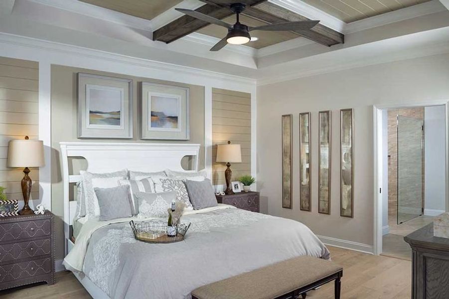 Representative furnished interior of a home built from the Coconut by Minto Communities in Latitude Margaritaville Hilton Head, Hardeeville (Image 7). Representative furnished interior of a home built from the Coconut by Minto Communities in Latitude Margaritaville Hilton Head, Hardeeville (Image 7).