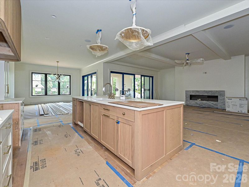 In-progress construction of a new home in , Charlotte, NC (Image 32).
