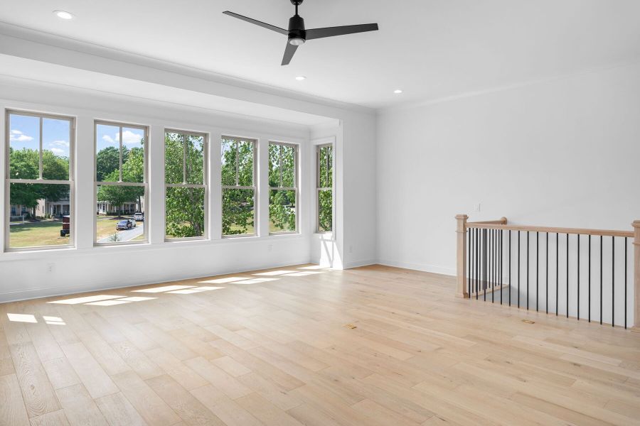 Spacious, unfurnished interior of a new home in Overlook at Gin Property, Senoia (Image 11).