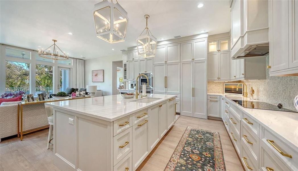 Furnished interior view inside a new home in , Sarasota (Image 8).