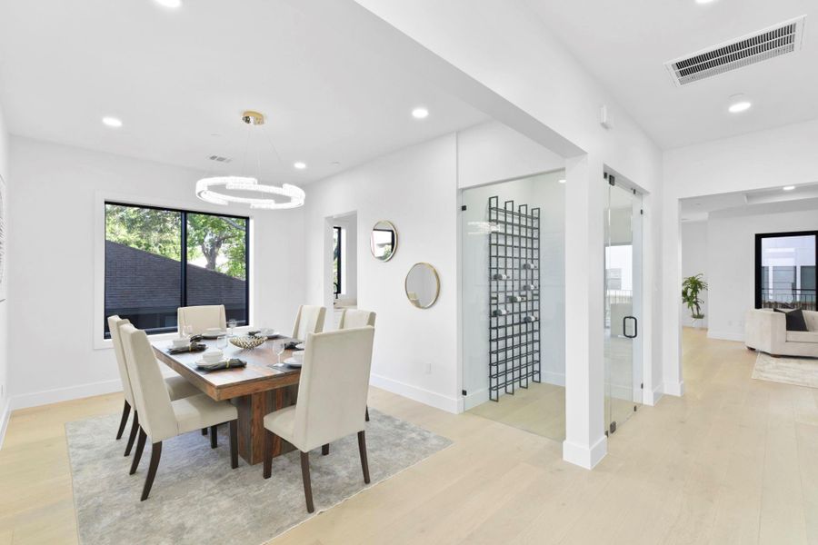 Furnished interior view inside a new home in , Bellaire (Image 11). Furnished interior view inside a new home in , Bellaire (Image 11).