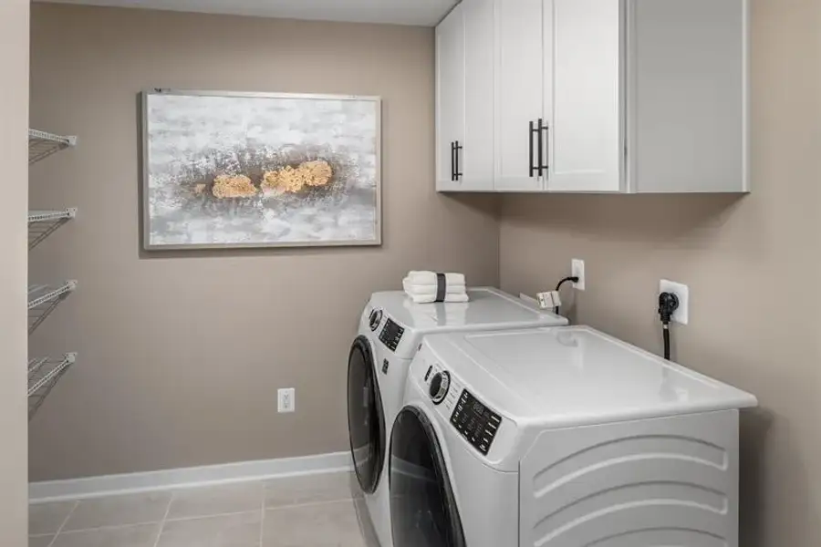 Furnished interior view inside a new home in Eagles Crest, Commerce (Image 28).