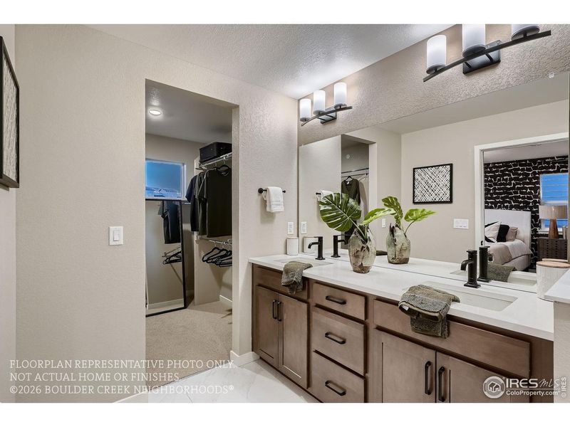Furnished interior view inside a new home in Baseline, Broomfield (Image 41).