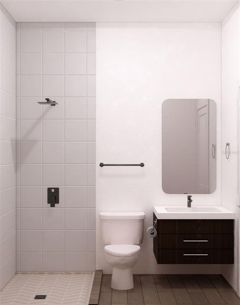 Furnished interior view inside a new home in , Dunnellon (Image 5).