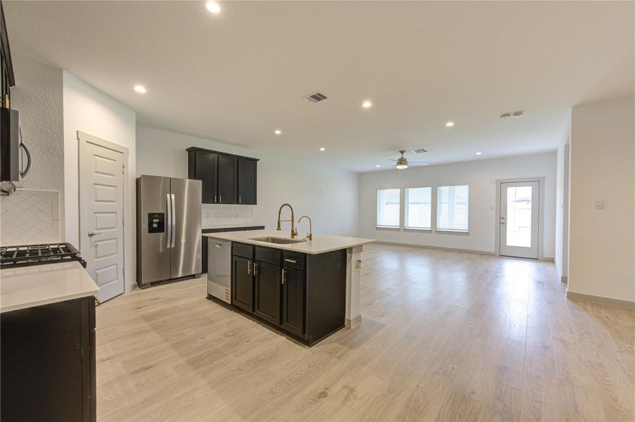 Furnished interior view inside a new home in , Katy (Image 16).
