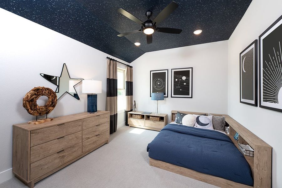 Furnished interior view inside a new home in Discovery Collection at Painted Tree Village, McKinney (Image 14).