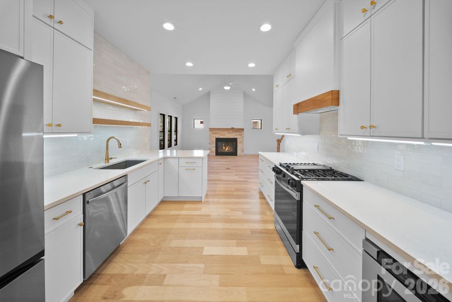 Furnished interior view inside a new home in , Asheville (Image 5).