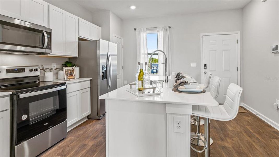 Furnished interior view inside a new home in Stokes Landing, St. Augustine (Image 5).
