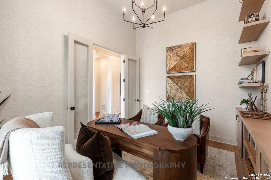 Furnished interior view inside a new home in The Ranches at Creekside, Boerne (Image 15). Furnished interior view inside a new home in The Ranches at Creekside, Boerne (Image 15).