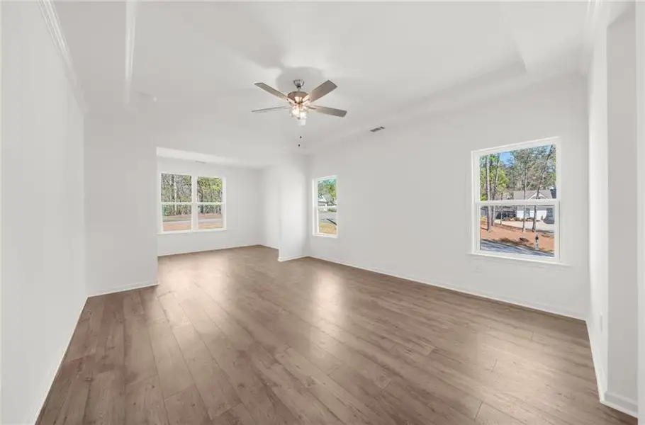 Spacious, unfurnished interior of a new home in , Cumming (Image 36).