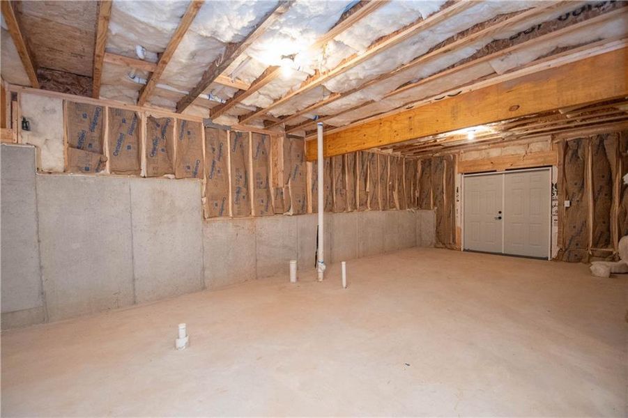 In-progress construction of a new home in , Fayetteville, GA (Image 45).