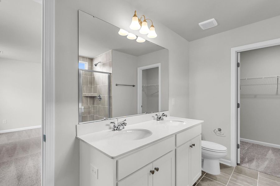 Furnished interior view inside a new home in Central Creek, Goose Creek (Image 7).
