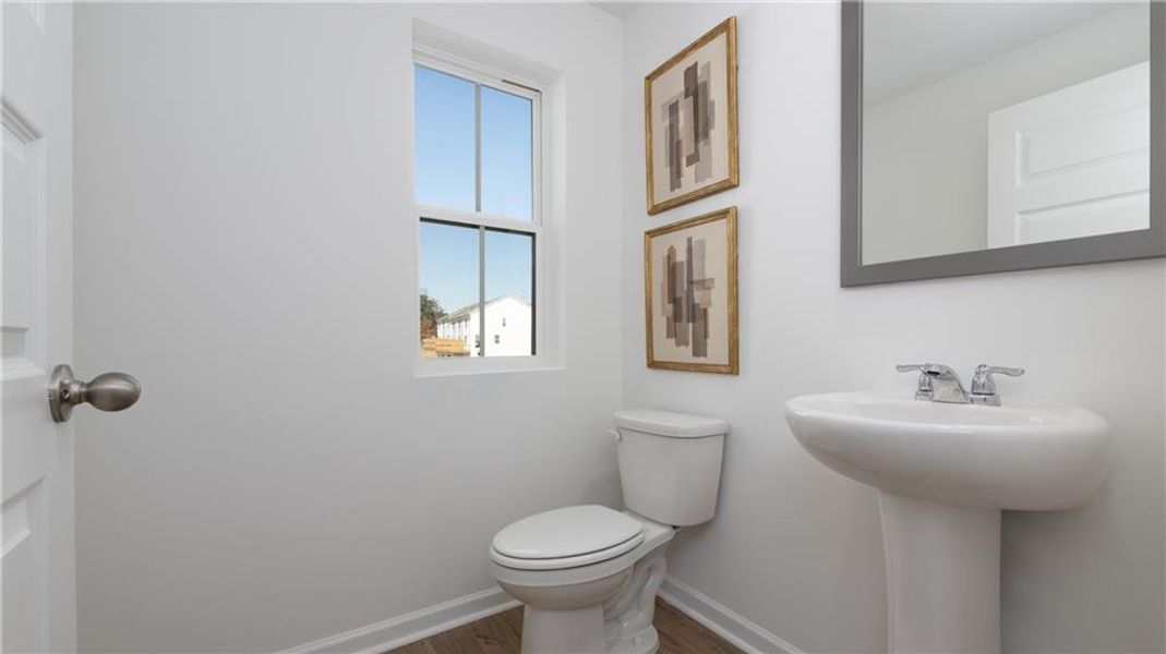 Furnished interior view inside a new home in Mableton Station, Mableton (Image 32).