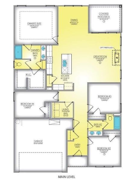 View of room layout