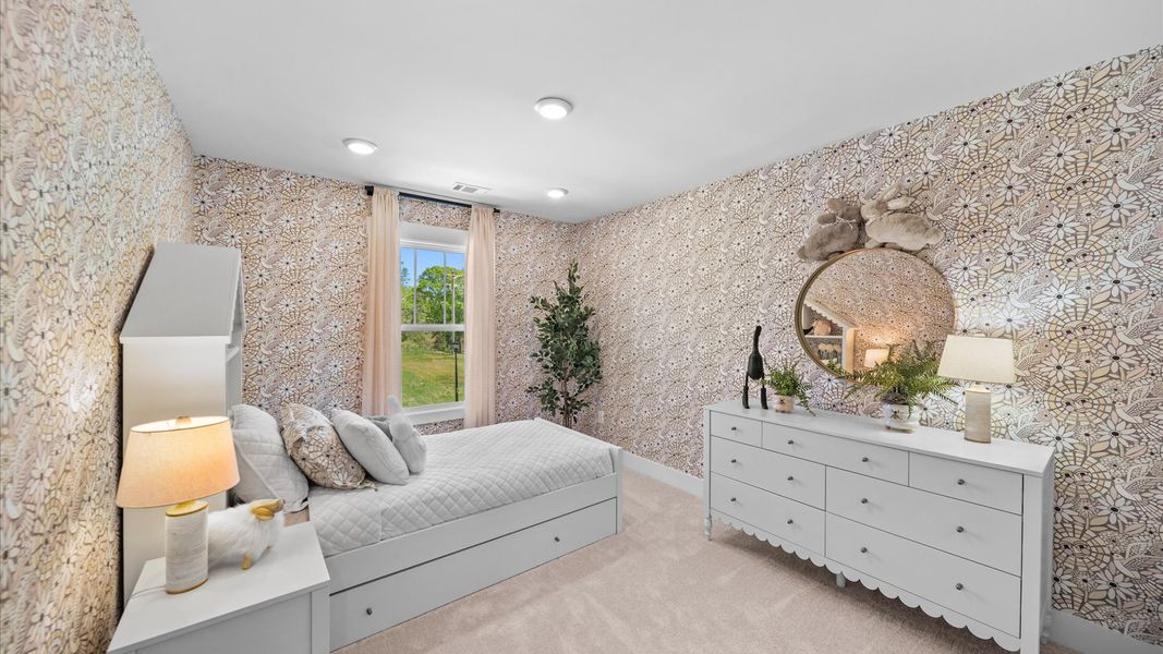 Furnished interior view inside a new home in Creeks at Midway, Anderson (Image 19).