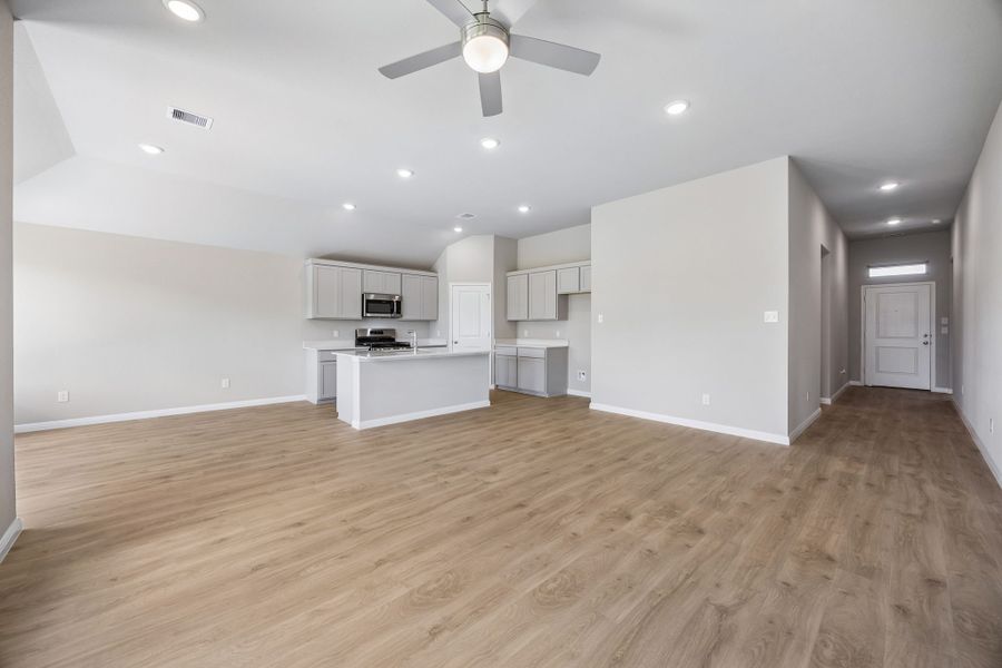 Spacious, unfurnished interior of a new home in Riviera Pines, Huffman (Image 23). Spacious, unfurnished interior of a new home in Riviera Pines, Huffman (Image 23).