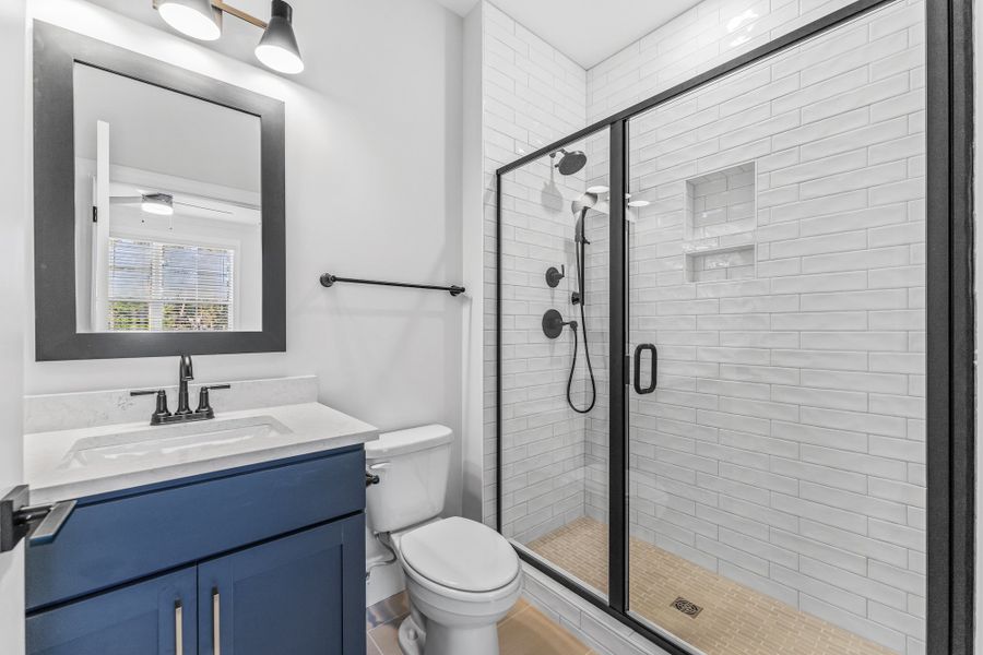 Furnished interior view inside a new home in Suter Estates, Easley (Image 14). Furnished interior view inside a new home in Suter Estates, Easley (Image 14).