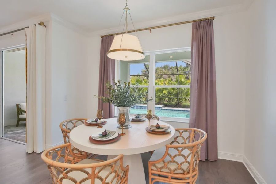 Furnished interior view inside a new home in Windward, Lakewood Ranch (Image 22).