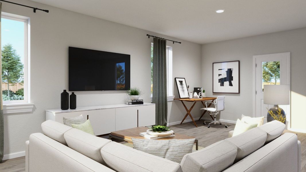 Images are a model representation and may depict options and upgrades not featured on the home available for purchase.