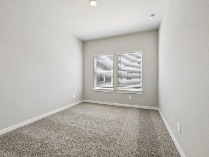 Spacious, unfurnished interior of a new home in Bridge Creek Village - City Series, Cypress (Image 27). Spacious, unfurnished interior of a new home in Bridge Creek Village - City Series, Cypress (Image 27).