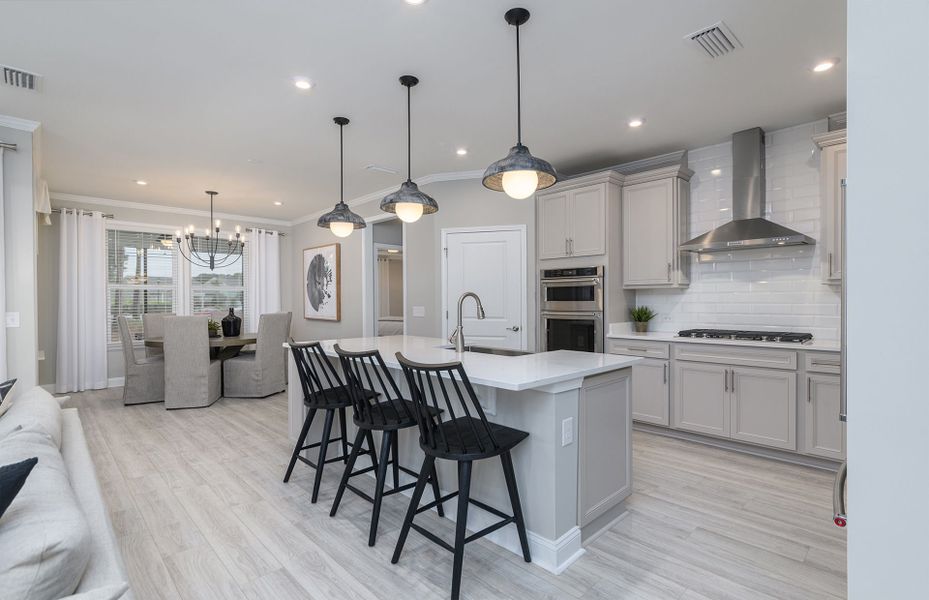 Furnished interior view inside a new home in Sun City Hilton Head, Bluffton (Image 15).