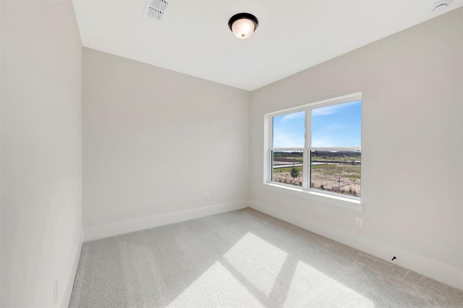 Spacious, unfurnished interior of a new home in Easthaven at Bridgeland Central - Vision Collection, Cypress (Image 30).