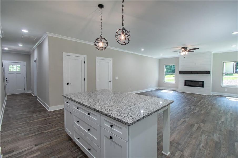 Furnished interior view inside a new home in , Canton (Image 8). Furnished interior view inside a new home in , Canton (Image 8).