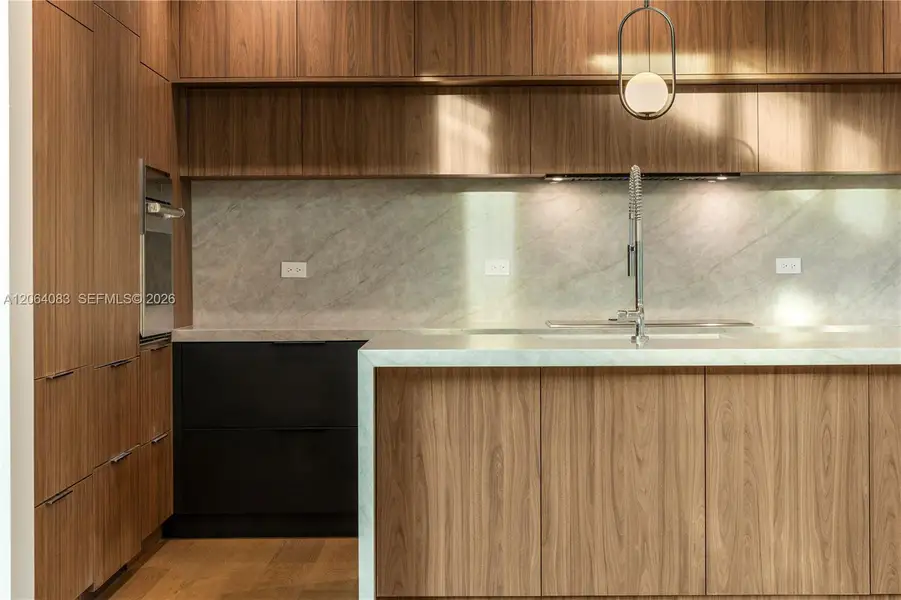 Close-up of interior finishes inside a home in , Miami (Image 10).
