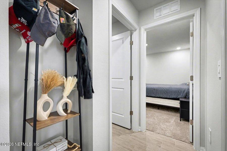 Furnished interior view inside a new home in Kings Landing, Jacksonville (Image 17).