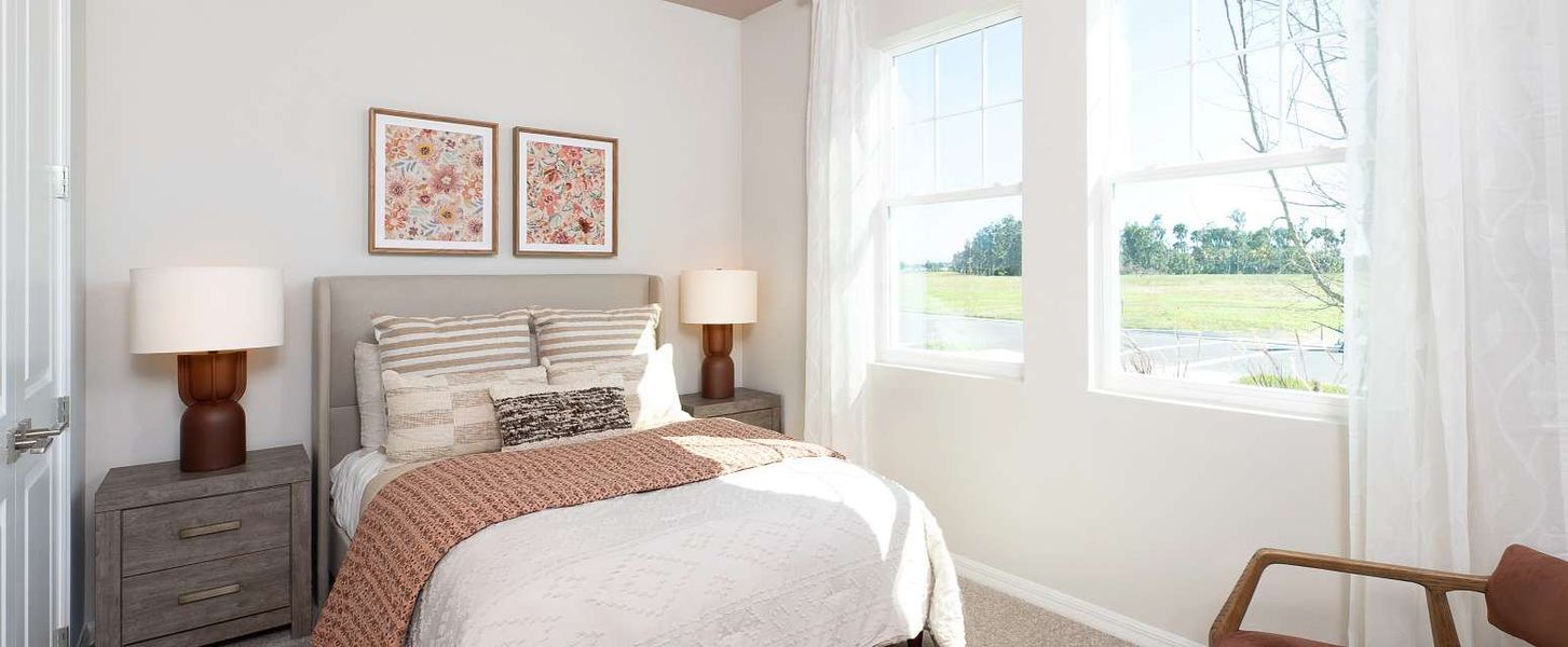 Representative furnished interior of a home built from the Plant by Ashton Woods in Oakfield Trails Traditional, Parrish (Image 9).
