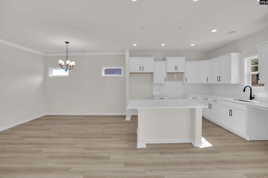 Furnished interior view inside a new home in Rolling Hills, Prosperity (Image 6). Furnished interior view inside a new home in Rolling Hills, Prosperity (Image 6).