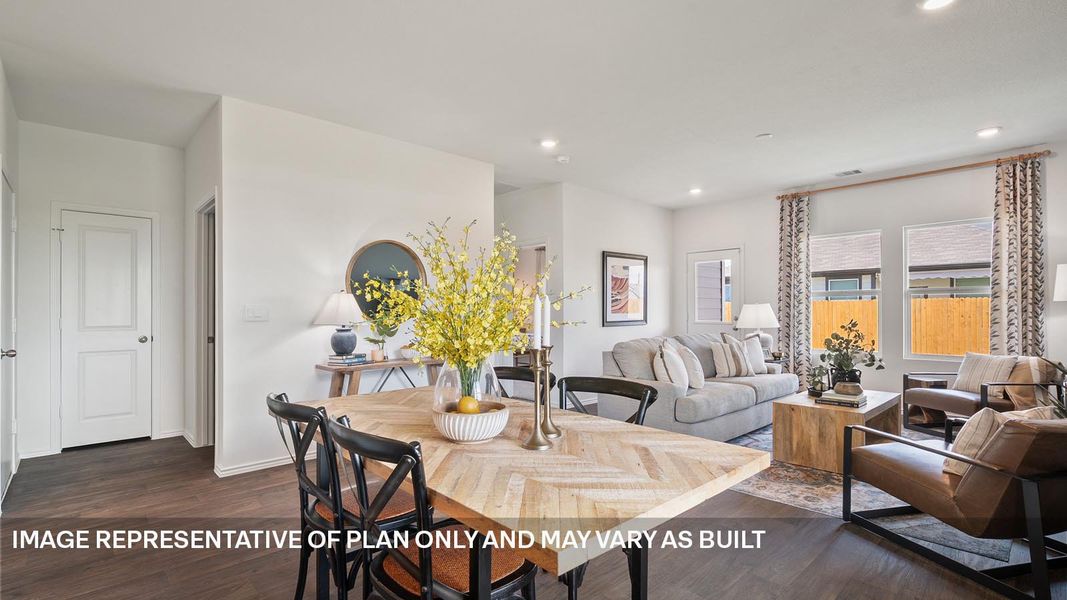 Furnished interior view inside a new home in Talavera, Kyle (Image 12).
