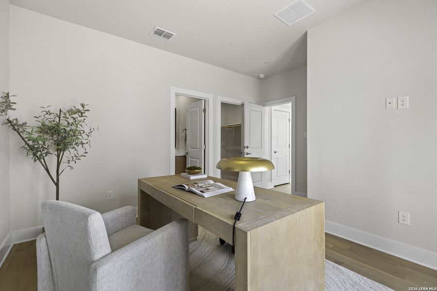 Furnished interior view inside a new home in , San Antonio (Image 8).