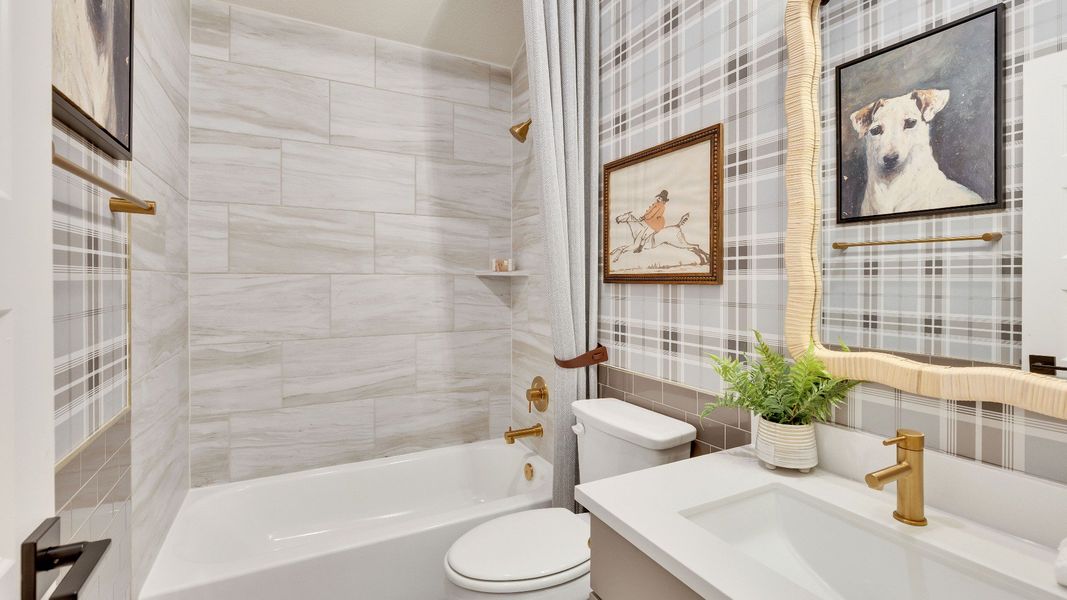 Mahogany Floor Plan - Representative Photo