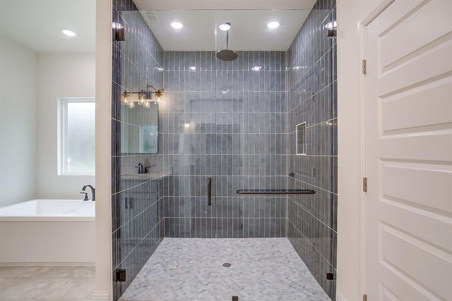 Furnished interior view inside a new home in , Granbury (Image 9). Furnished interior view inside a new home in , Granbury (Image 9).