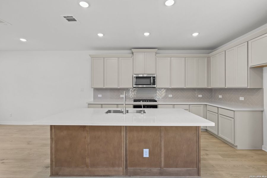 Furnished interior view inside a new home in Stillwater Ranch, San Antonio (Image 16).