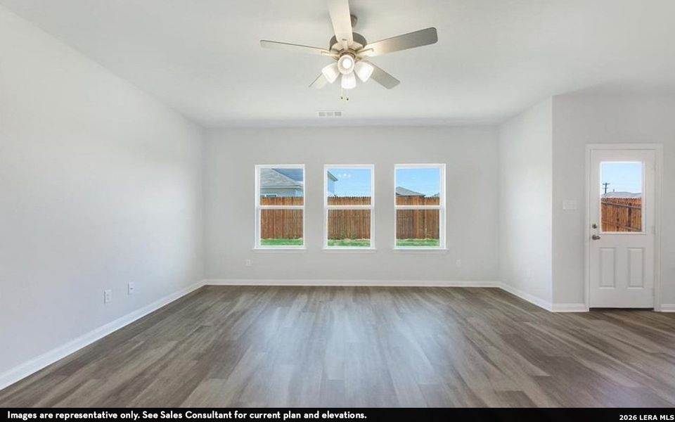 Spacious, unfurnished interior of a new home in Hickory Ridge, Elmendorf (Image 13).