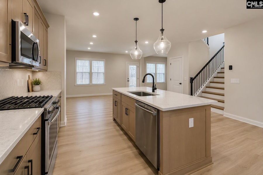 Furnished interior view inside a new home in Boykin Hills, Chapin (Image 10). Furnished interior view inside a new home in Boykin Hills, Chapin (Image 10).
