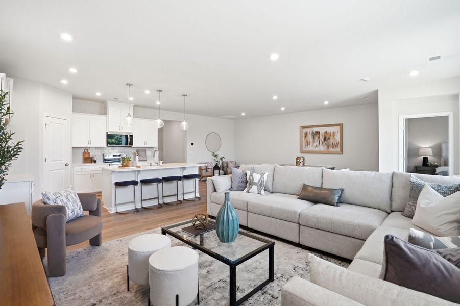 Furnished interior view inside a new home in Westfall, Gastonia (Image 10).