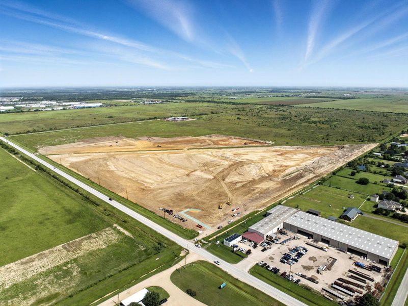 Site preparation for new homesites in Mirabella, Brookshire (Image 20). Site preparation for new homesites in Mirabella, Brookshire (Image 20).