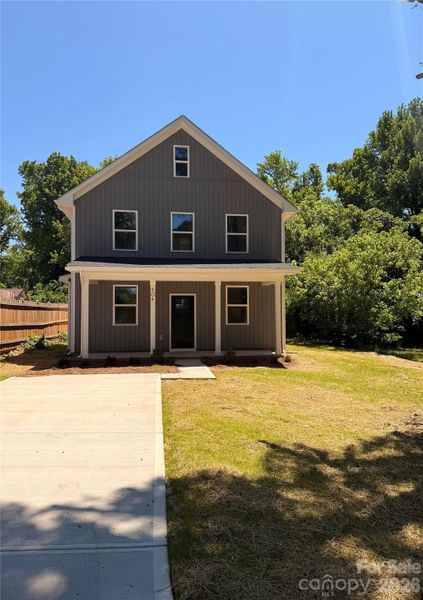 Front exterior of a new home in , Shelby, NC, highlighting curb appeal (Image 2). Front exterior of a new home in , Shelby, NC, highlighting curb appeal (Image 2).