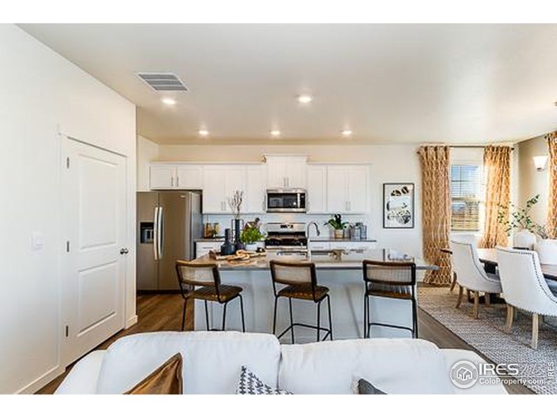 Furnished interior view inside a new home in Prairie Song, Windsor (Image 10). Furnished interior view inside a new home in Prairie Song, Windsor (Image 10).