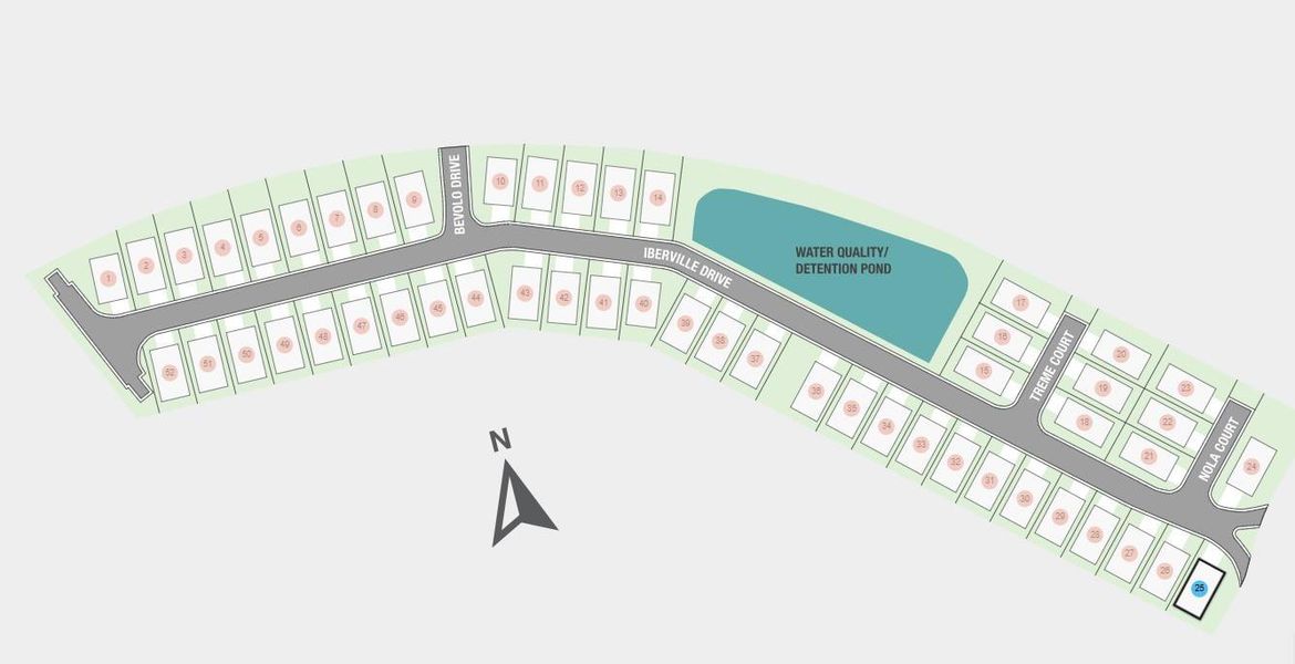 1401 Iberville Drive sitemap