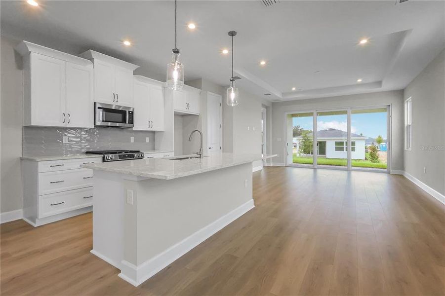 Furnished interior view inside a new home in Cresswind at Hammock Oaks, Lady Lake (Image 19).