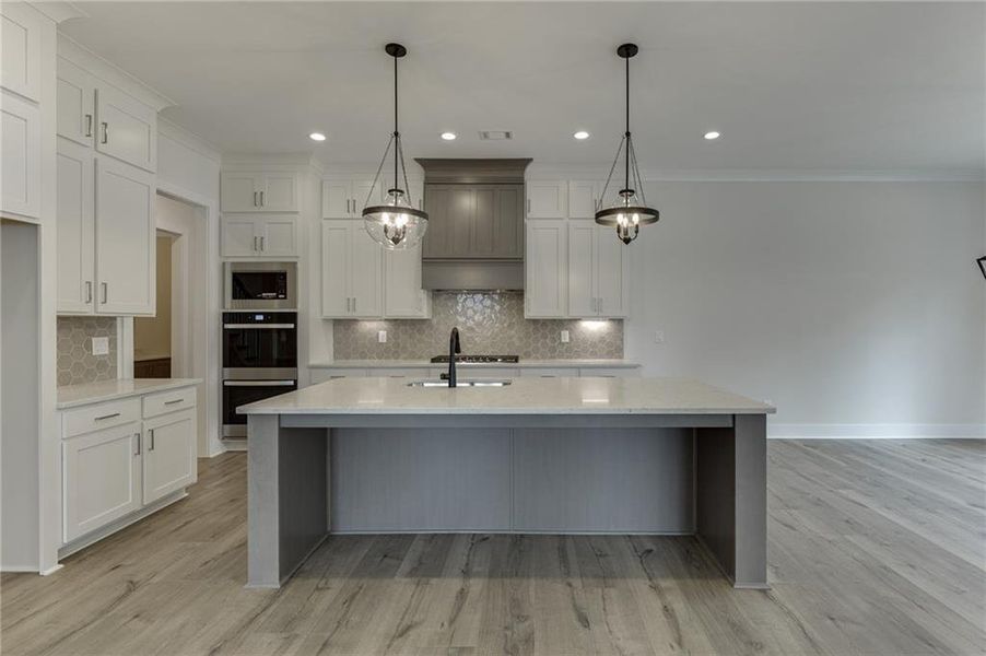 Furnished interior view inside a new home in , Cumming (Image 8).