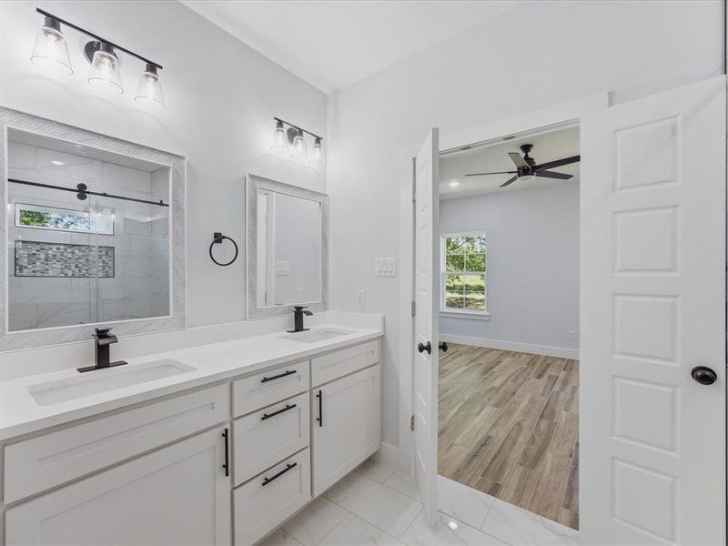 Furnished interior view inside a new home in , Bowie (Image 9).