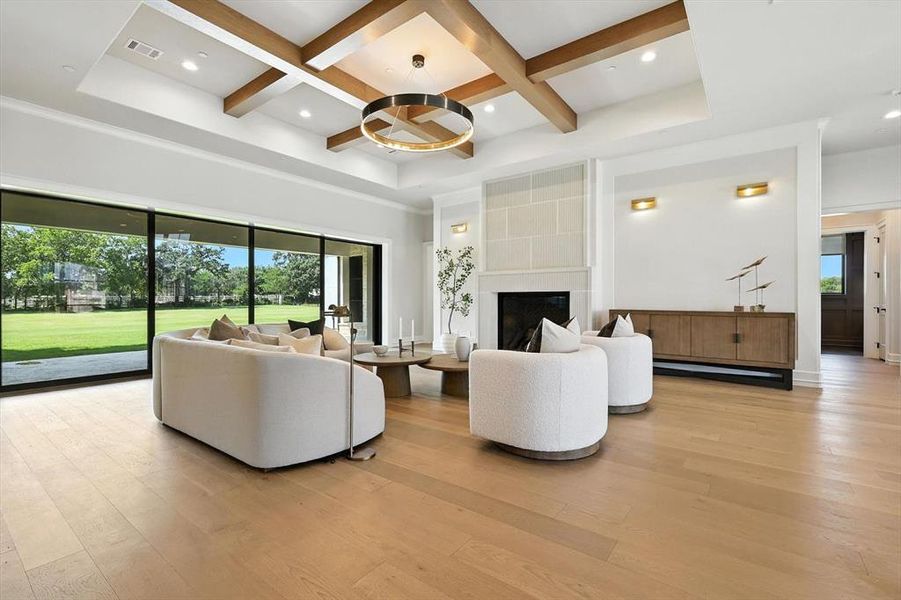 Furnished interior view inside a new home in , Bartonville (Image 14).