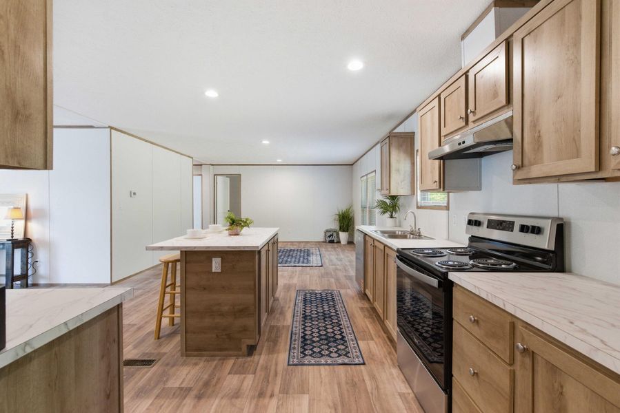 Furnished interior view inside a new home in , Orangeburg (Image 10).