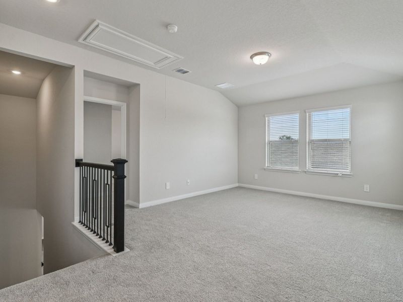 Spacious, unfurnished interior of a new home in Sagebrooke - Premier Series, San Antonio (Image 30). Spacious, unfurnished interior of a new home in Sagebrooke - Premier Series, San Antonio (Image 30).